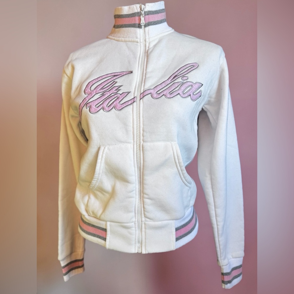 Venezia Vintage Italia Streetwear Zip-Up Sweatshirt. Size Small. - Picture 3 of 9